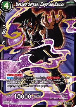 Masked Saiyan Beguiled Warrior Foil EX06-34 Special Anniversary Set Dragonball Super card