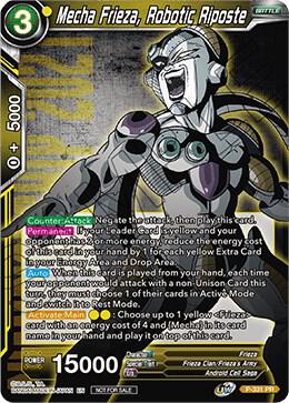 Mecha Frieza Robotic Riposte Championship Pack 2021 Vol1 P-331 Promotion Cards Dragonball Super card