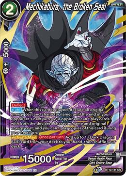 Mechikabura the Broken Seal BT10-141 Rise of the Unison Warrior Dragonball Super card