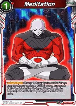 Meditation Foil DB2-033 Draft Box 05 - Divine Multiverse Dragonball Super card