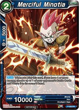 Merciful Minotia Foil P-050 Promotion Cards Dragonball Super card