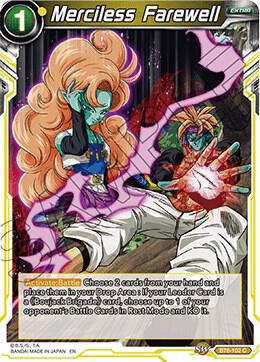 Merciless Farewell Foil BT6-102 Destroyer Kings Dragonball Super card