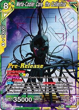 Meta Cooler Core the Collective BT17-142 Ultimate Squad Pre-Release Cards Dragonball Super card