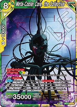 Meta Cooler Core the Collective Foil BT17-142 Ultimate Squad Dragonball Super card