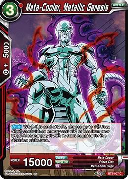 Meta Cooler Metallic Genesis BT9-007 Universal Onslaught Dragonball Super card