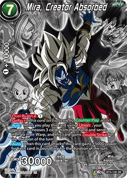 Mira Creator Absorbed Alternate Art Foil BT4-108 Special Anniversary Set 2020 Dragonball Super card