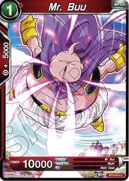 Mr Buu Foil BT4-015 Colossal Warfare Dragonball Super card