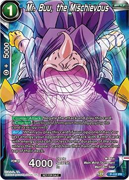 Mr Buu the Mischievous Power Booster Foil P-151 Promotion Cards Dragonball Super card