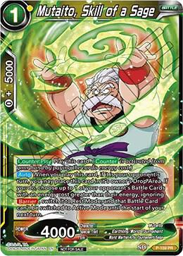 Mutaito Skill of a Sage Power Booster Foil P-159 Promotion Cards Dragonball Super card