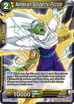 Namekian Solidarity Piccolo TB3-055 Clash of Fates Dragonball Super card