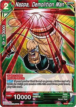 Nappa Demolition Man BT9-090 Universal Onslaught Dragonball Super card