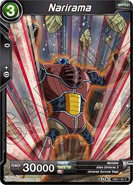 Narirama Foil DB2-150 Draft Box 05 - Divine Multiverse Dragonball Super card