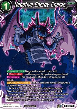 Negative Energy Charge Tournament Pack Vol 8 P-389 Tournament Promotion Cards Dragonball Super card