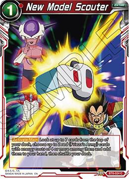 New Model Scouter Foil BT6-024 Destroyer Kings Dragonball Super card