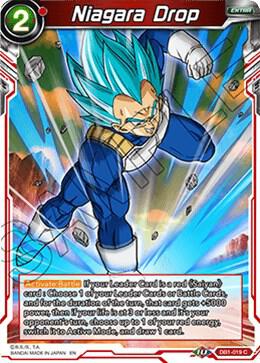 Niagara Drop Foil DB1-019 Draft Box 04 - Dragon Brawl Dragonball Super card