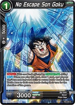 No Escape Son Goku TB3-065 Clash of Fates Dragonball Super card