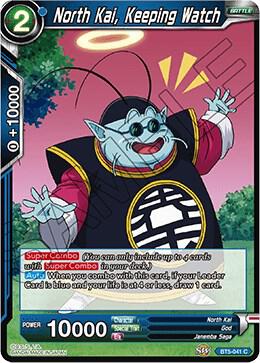 North Kai Keeping Watch BT5-041 Miraculous Revival Dragonball Super card