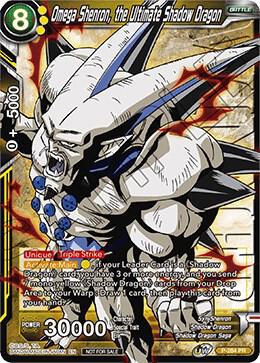 Omega Shenron the Ultimate Shadow Dragon Unison Warrior Series Tournament Pack Vol3 Winner Stamped P-284 Tournament Promotion Cards Dragonball Super card