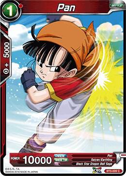 Pan BT3-009 Cross Worlds Dragonball Super card