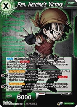 Pan Heroines Victory Championship Pack 2021 Vol1 P-330 Promotion Cards Dragonball Super card