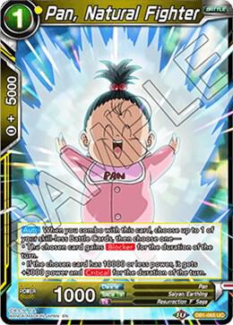 Pan Natural Fighter DB1-065 Draft Box 04 - Dragon Brawl Dragonball Super card