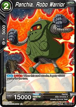 Panchia Robo Warrior Foil DB2-144 Draft Box 05 - Divine Multiverse Dragonball Super card