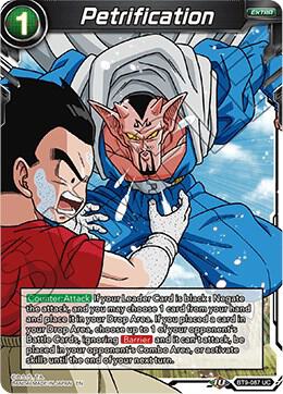 Petrification Foil BT9-087 Universal Onslaught Dragonball Super card