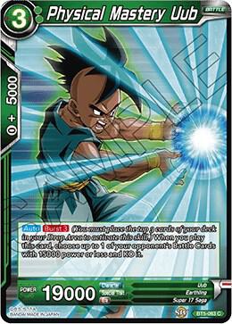 Physical Mastery Uub BT5-063 Miraculous Revival Dragonball Super card