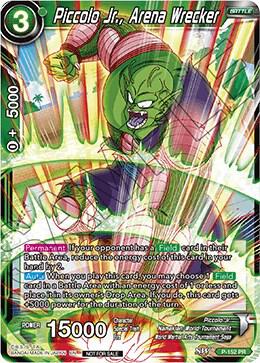 Piccolo Jr Arena Wrecker Power Booster World Martial Arts Tournament Foil P-152 Promotion Cards Dragonball Super card
