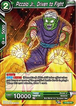 Piccolo Jr Driven to Fight P-058 Promotion Cards Dragonball Super card