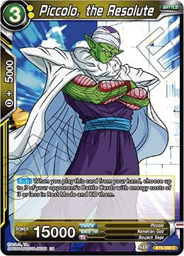 Piccolo the Resolute BT6-088 Destroyer Kings Dragonball Super card