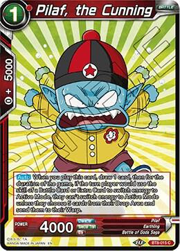 Pilaf the Cunning BT8-015 Malicious Machinations Dragonball Super card