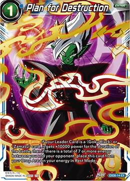 Plan for Destruction Foil EX06-14 Special Anniversary Set Dragonball Super card
