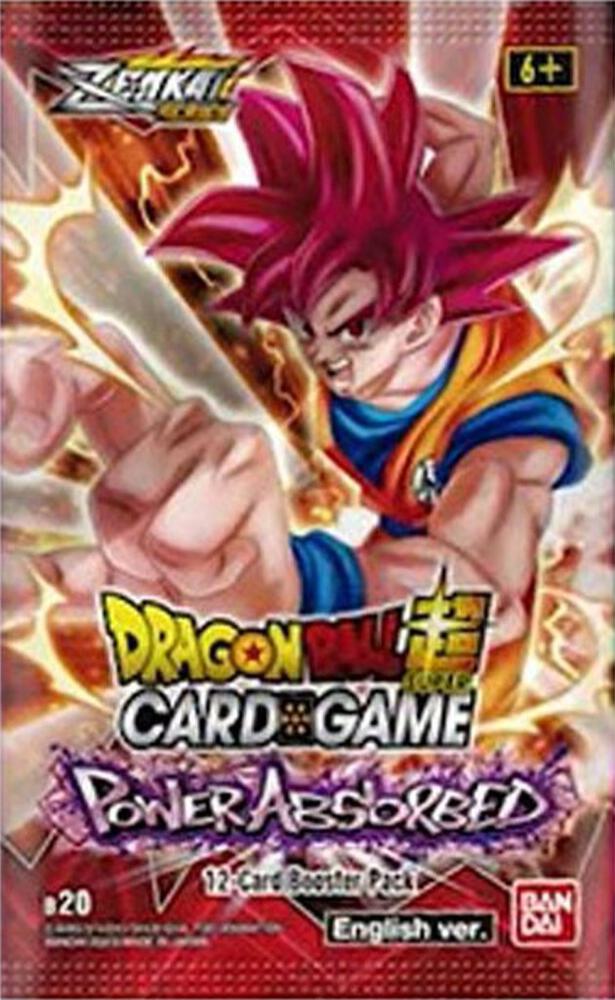 Power Absorbed Booster Pack Power Absorbed Dragonball Super card