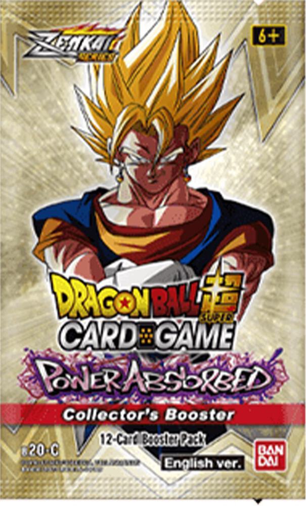 Power Absorbed Collector Booster Pack Power Absorbed Dragonball Super card