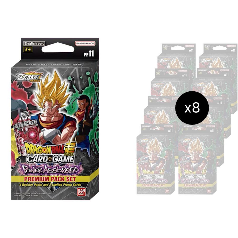 Power Absorbed Premium Pack Set 11 Display Power Absorbed Dragonball Super card