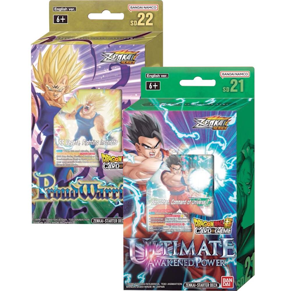 Power Absorbed Starter Decks Set of 2 Power Absorbed Dragonball Super card