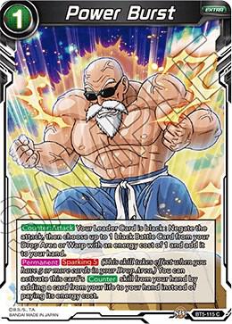 Power Burst Foil BT5-115 Miraculous Revival Dragonball Super card