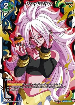 Predation Foil XD2-10 Malicious Machinations Dragonball Super card
