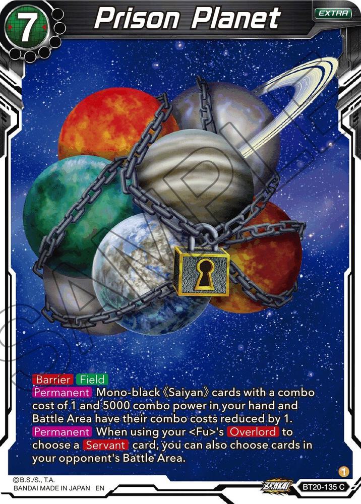 Prison Planet Foil BT20-135 Power Absorbed Dragonball Super card