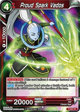 Proud Spark Vados Foil Version P-002 Promotion Cards Dragonball Super card