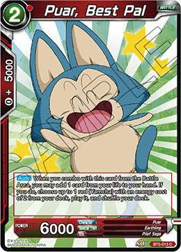 Puar Best Pal Foil BT5-013 Miraculous Revival Dragonball Super card
