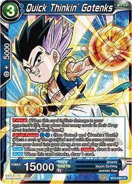Quick Thinkin Gotenks BT5-039 Miraculous Revival Dragonball Super card