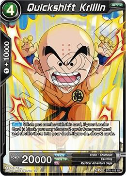 Quickshift Krillin Foil BT6-108 Destroyer Kings Dragonball Super card