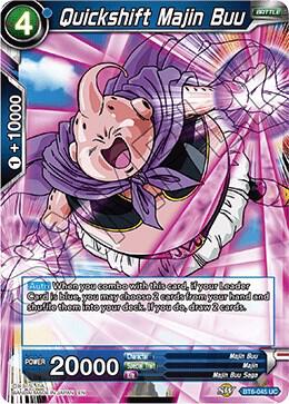 Quickshift Majin Buu Foil BT6-045 Destroyer Kings Dragonball Super card