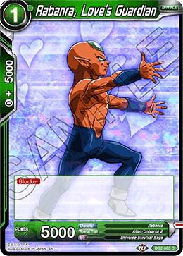 Rabanra Loves Guardian DB2-083 Draft Box 05 - Divine Multiverse Dragonball Super card