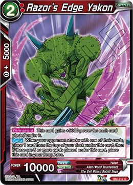 Razors Edge Yakon Foil TB2-017 World Martial Arts Tournament Dragonball Super card