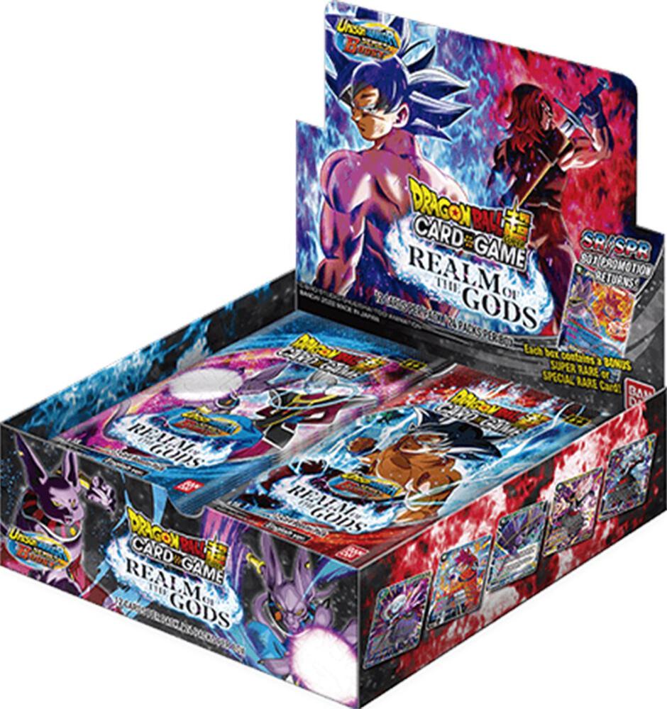 Realm of the Gods Booster Box  Realm of the Gods Dragonball Super card