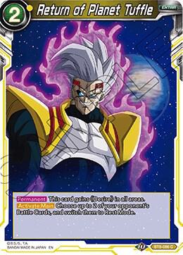 Return of Planet Tuffle BT8-086 Malicious Machinations Dragonball Super card