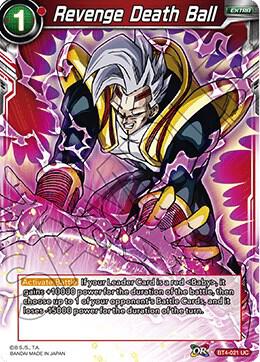 Revenge Death Ball Foil BT4-021 Colossal Warfare Dragonball Super card